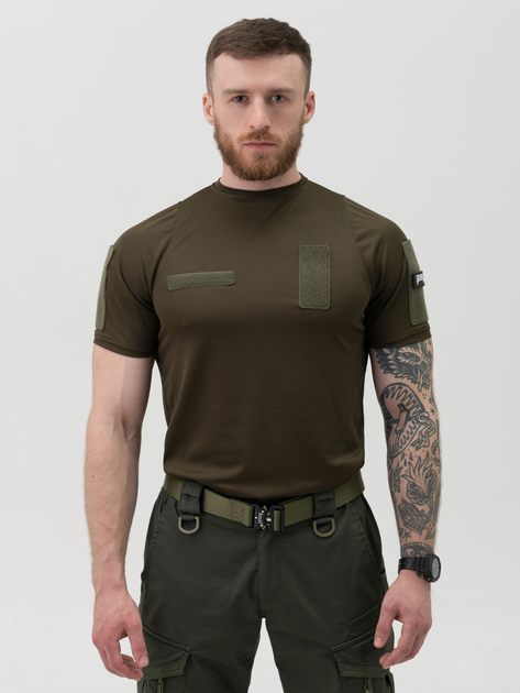 Тактическая футболка BEZET 10342 XS Хаки (2000000004716) - изображение 1
