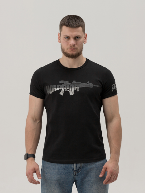 Тактична футболка BEZET Warrior 10131 M Чорна (2000094559154) - зображення 1