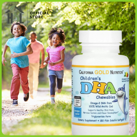 Омега 3 для детей California Gold Childrens DHA 180 caps - изображение 4