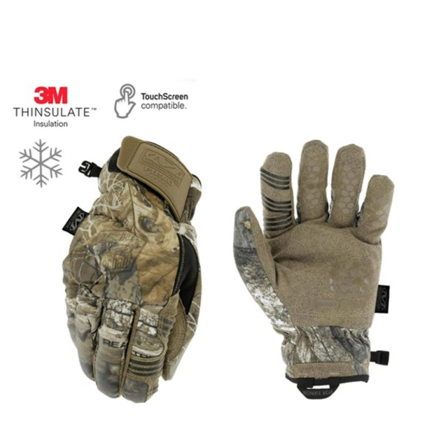 Тактические зимние перчатки Mechanix SUB35 Realtree EDGE Winter XXL (206094) - изображение 1