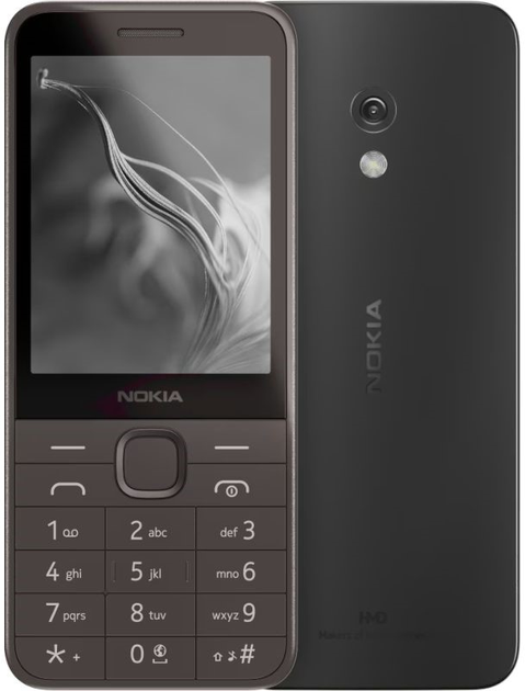 Telefon komórkowy Nokia 235 4G (2024) Black (1GF026GPA2L06) - obraz 1