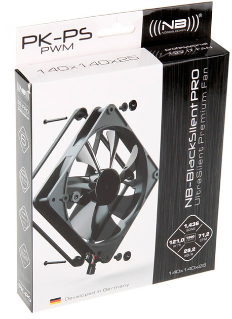 Кулер Noiseblocker BlackSilent Pro Fan PK-PS (ITR-PK-PS) - изображение 5
