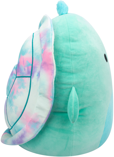 Плюшева іграшка-талісман Squishmallows Черепаха Каскад із панциром тай-дай 40 см (0196566412309) - зображення 6