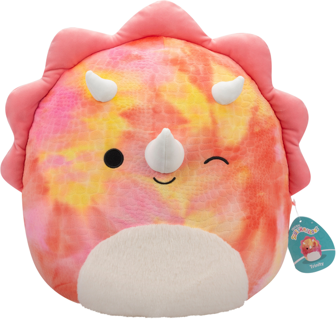 Maskotka Squishmallows Mrugający triceratops Trinity 40 cm (0196566412316) - obraz 8