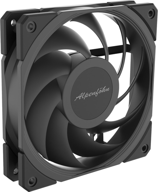 Кулер Alpenfohn 120 JetStream PWM Black (84000000217) - зображення 1