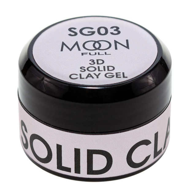 Гель-жвачка для ногтей Moon Full 3D Solid Clay Gel №03, 5 мл от ...