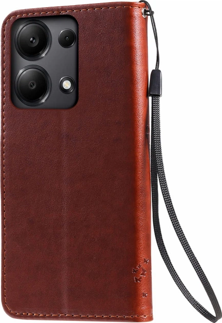Чехол книжка Xiaomi Redmi Note 13 (чехол кот и дерево) Brown (35776-30) - Фото 2 Чехол книжка Xiaomi Redmi Note 13 (чехол кот и дерево) Brown (35776-30) - изображение 2