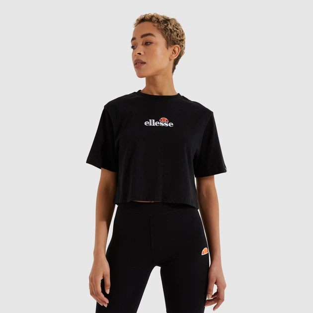 Женская Футболка Ellesse Fireball Crop T-Shirt Черный 2XS (7dSGB06838-011 2XS) - Фото 1 Женская Футболка Ellesse Fireball Crop T-Shirt Черный 2XS (7dSGB06838-011 2XS) - изображение 1