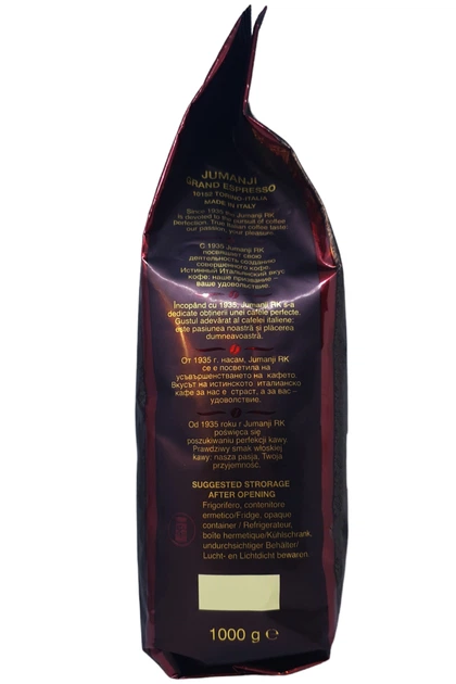 Кава Jumanji Grand Espresso зерно 1кг (58660) - Фото 3 Кава Jumanji Grand Espresso зерно 1кг (58660) - зображення 3
