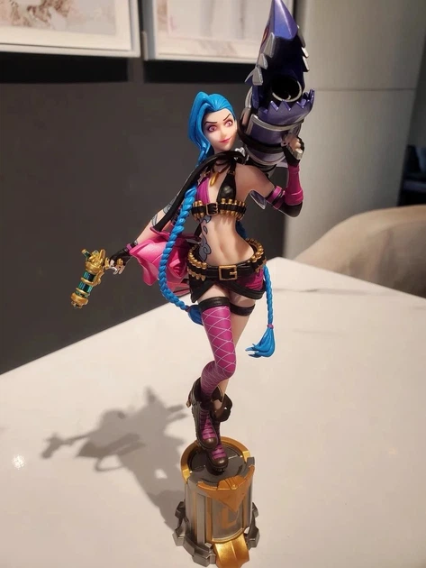 Фигурка из игры League of Legends Лига легенд, Jinx, Джинкс, 22 см