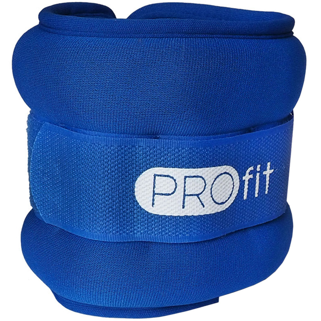Обтяжувачі для ніг та рук Profit Evolution 2 x 2 kg Blue (5902860632061) - зображення 5