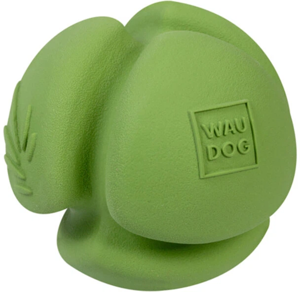 Игрушка для собак WAUDOG Fun Natural Мяч 7 см Зеленая (621318Collar) - изображение 3