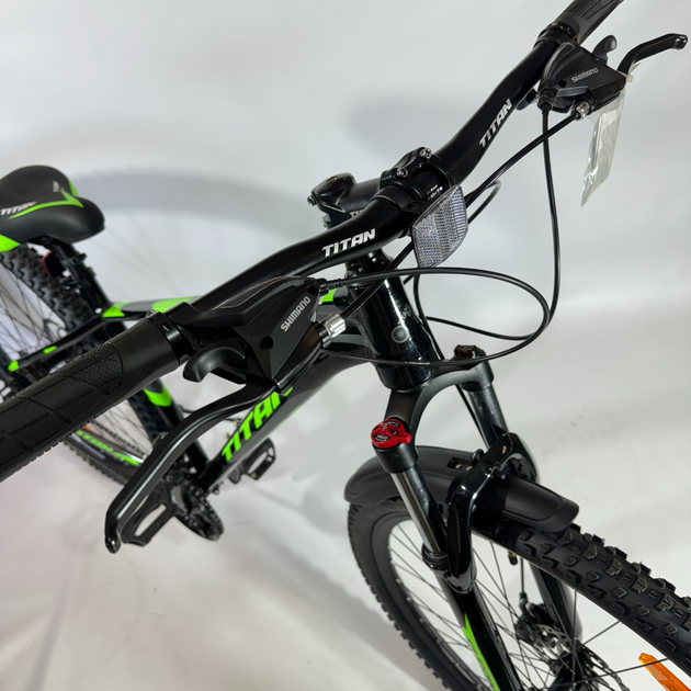 Велосипед Titan 30,5" Giant 2024 Рама-18" black- neon green - Фото 3 Велосипед Titan 30,5" Giant 2024 Рама-18" black- neon green - изображение 3