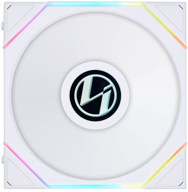 Wentylator Lian Li Uni Fan TL LCD Series 140 PWM ARGB White (14TLLCD1W) - obraz 3