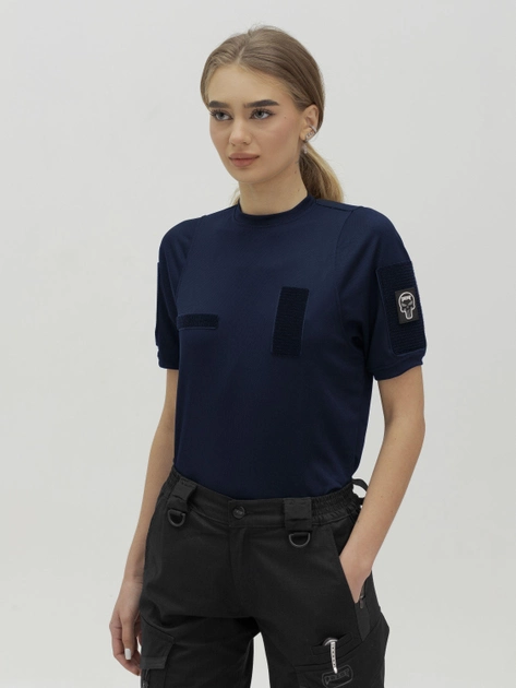 Тактическая футболка женская BEZET 10350 L Синяя (ROZ6501032292) - изображение 1