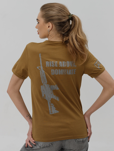 Тактическая футболка женская BEZET Commando 10103 3XL Койот (ROZ6501032311) - изображение 2