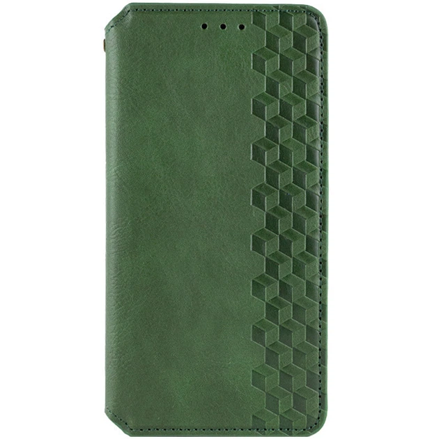 Чехол книжка на Xiaomi Redmi Note 13 4G / для сяоми редми ноте 13 эко кожа Зеленый Cubic (PU) - Фото 1 Чехол книжка на Xiaomi Redmi Note 13 4G / для сяоми редми ноте 13 эко кожа Зеленый Cubic (PU) - изображение 1