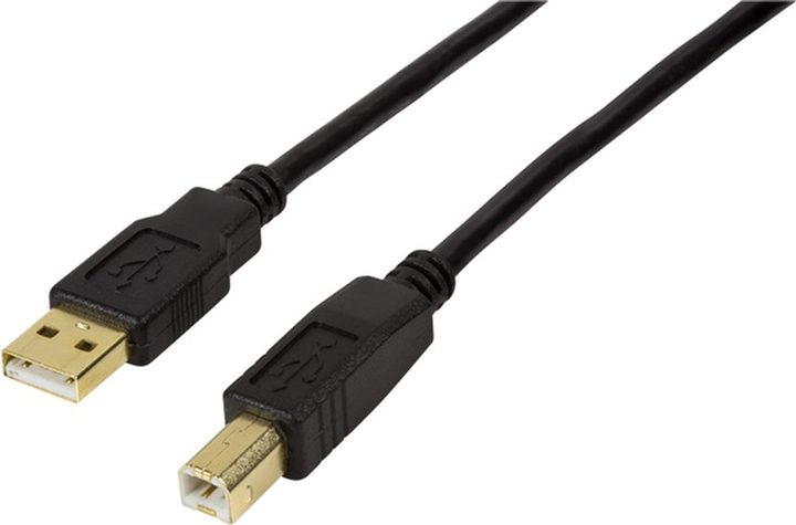 Kabel Logilink USB-A - USB-B 15 m Black (4052792039290) - obraz 2