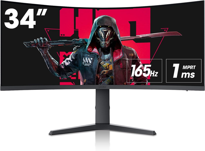 Монитор 34" KOORUI Gaming 34E6UC WQHD VA 165 Гц - изображение 1