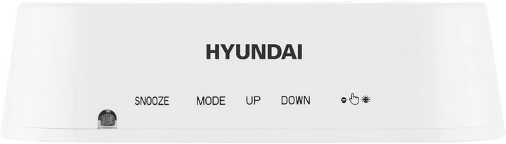 Будильник Hyundai AC 331 Білий (HY-AC331W) - зображення 4