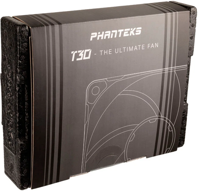 Кулер Phanteks T30-120 PWM Black (PH-F120T30_BG) – фото, отзывы