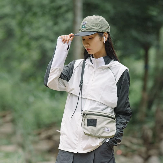 Сумка на плече Naturehike NH20BB204 3л Графіт (Kali) AI761 - зображення 3