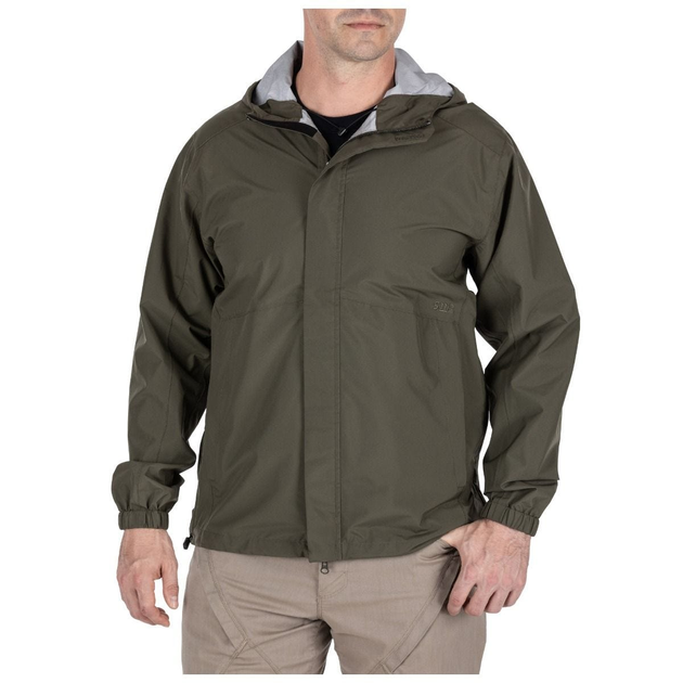 Куртка штормова 5.11 Tactical Duty Rain Shell RANGER GREEN XL (48353-186) - зображення 1