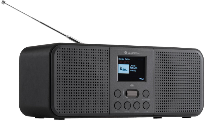 Radio GoGEN DAB 800 BTC Czarny (GOG-DAB800BTC) - obraz 2