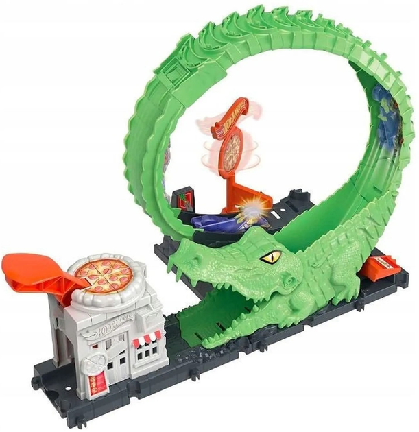 Ігровий набір Hot Wheels City Петля крокодила HKX39 (0194735109630) - зображення 4