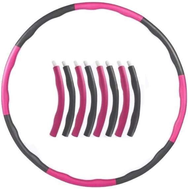 Pierścień hula-hoop Pink-Grey (4260272286427) - obraz 1