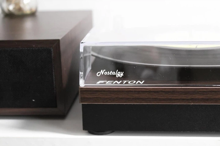 Вініловий програвач Fenton TT Classic Wood з Bluetooth з колонками 50 Вт (колонки в комплекті) (5965) БВ - Б/В - зображення 5