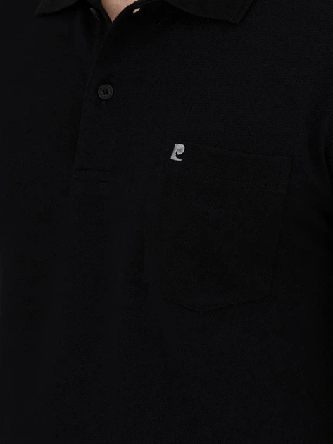 Поло довге чоловіче Pierre Cardin G021GL011-000-1954440 M Siyah (8683857494127) - зображення 7