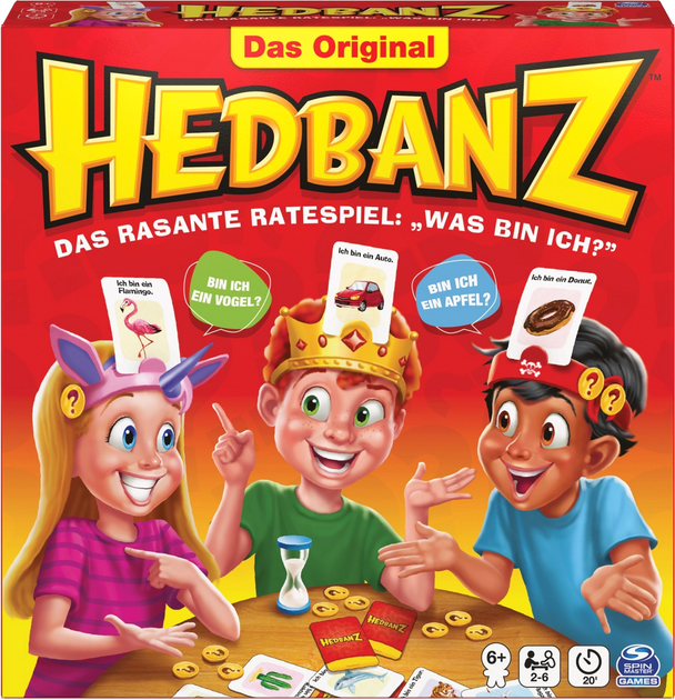 Gra planszowa Spin Master Games Hedbanz Refresh (0778988321751) - obraz 8