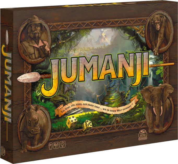 Настільна гра Spin Master Games Jumanji (0778988385524) - зображення 1