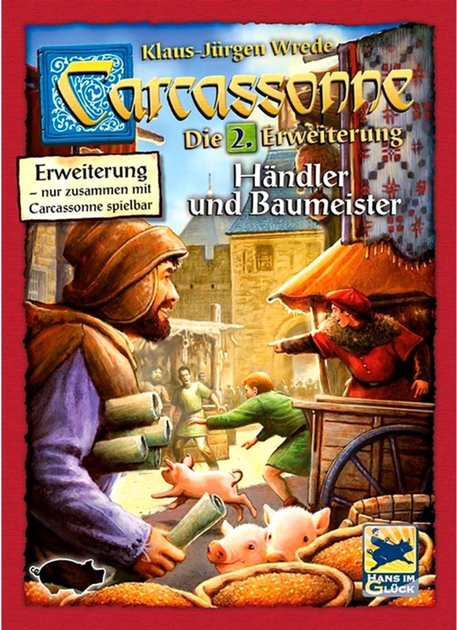 Додаток до настільної гри Asmodee Carcassonne: Trader and Builder (4015566018273) - зображення 2