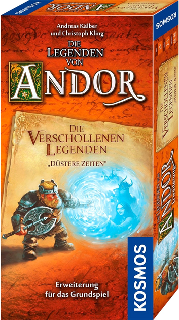 Додаток до настільної гри Kosmos The Legends of Andor: The Lost Legends Dark Times (4002051680480) - зображення 1