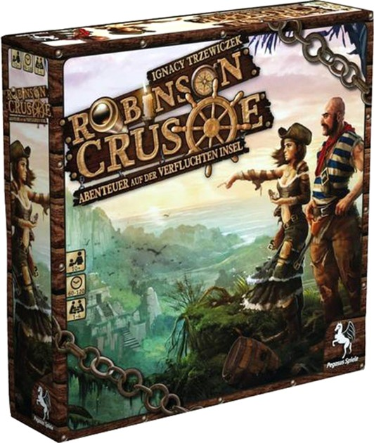 Настільна гра Pegasus Robinson Crusoe Adventures on the Cursed Island (4250231704666) - зображення 1