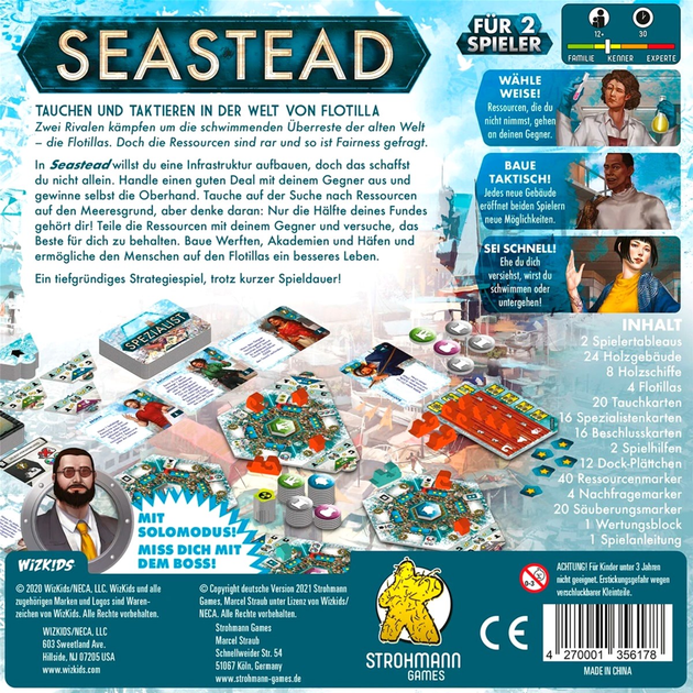 Gra planszowa Asmodee Seastead (4270001356178) - obraz 3
