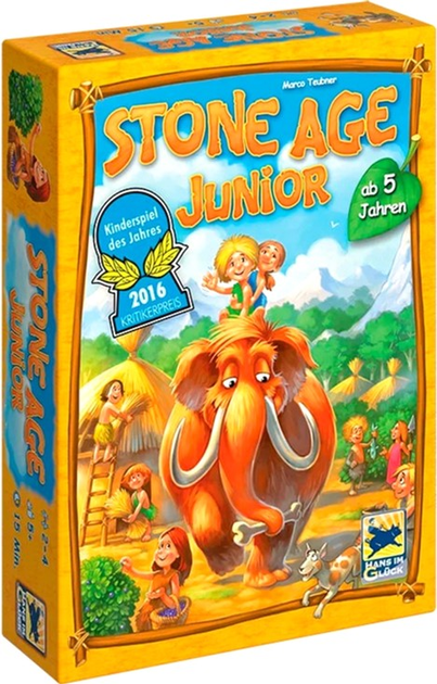 Gra planszowa Asmodee Stone Age Junior (4015566018556) - obraz 1