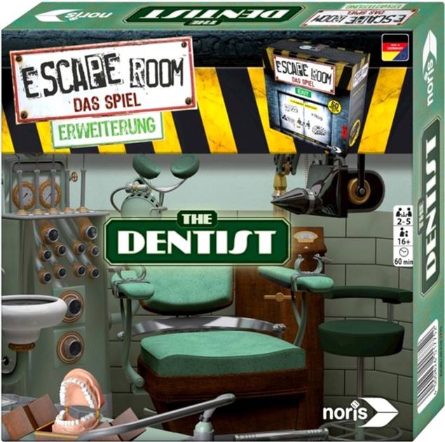 Dodatek do gry planszowej Noris Escape Room: Dentist (4000826017752) - obraz 1