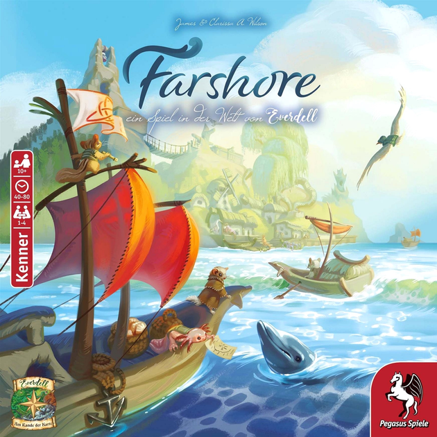 Gra planszowa Pegasus Farshore A Game in the World of Everdell (4250231738227) - obraz 2