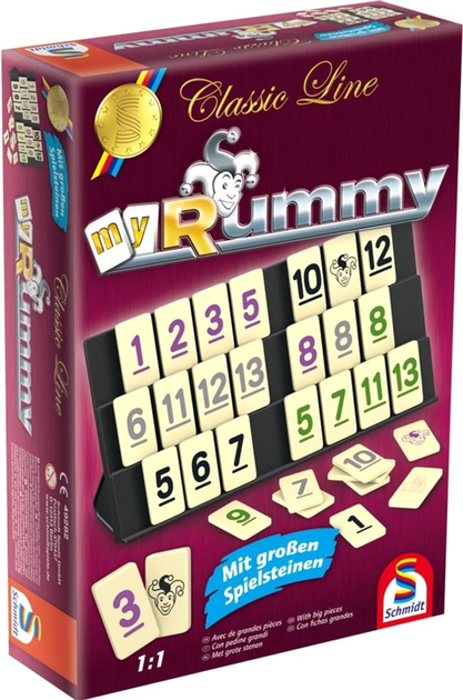 Настільна гра Schmidt Classic Line My Rummy (4001504492823) - зображення 1