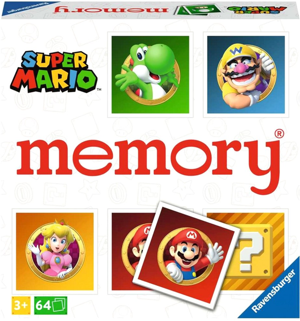 Gra planszowa Ravensburger Memory Super Mario (4005556209255) - obraz 1