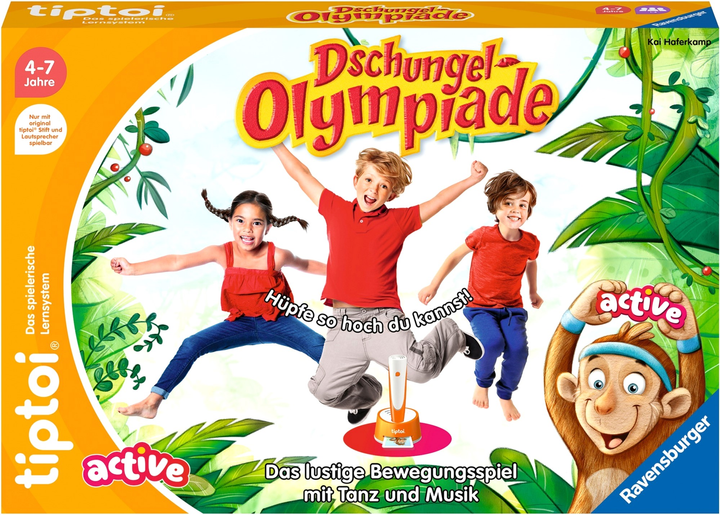 Gra planszowa Ravensburger Tiptoi Active Jungle Olympics (4005556001293) - obraz 2