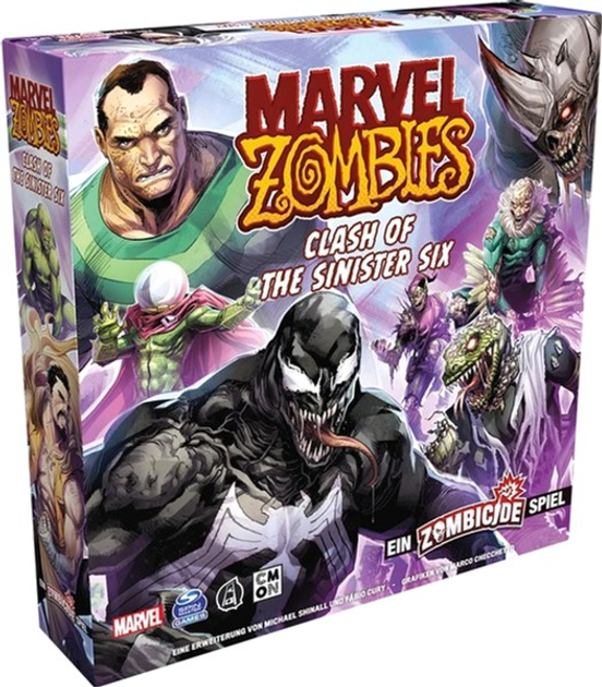 Додаток до настільної гри Asmodee Marvel Zombies: Clash of the Sinister Six (4015566604858) - зображення 1