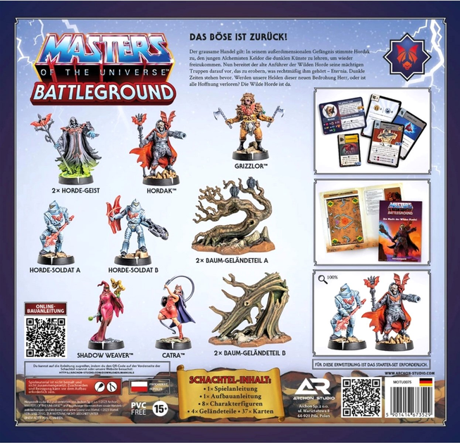 Dodatek do gry planszowej Asmodee Masters of the Universe: Battleground Wave 4 The Power Of The Wild Horde (5901414673529) - obraz 2