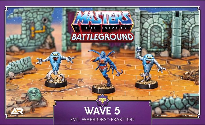 Dodatek do gry planszowej Asmodee Masters of the Universe: Battleground Wave 5 Evil Warriors Faction (5901414673802) - obraz 1