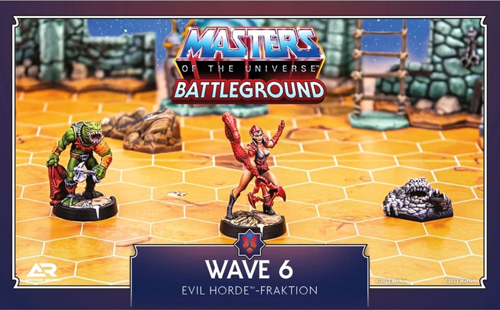 Додаток до настільної гри Asmodee Masters of the Universe: Battleground Wave 6 Evil Horde Faction (5901414673956) - зображення 1
