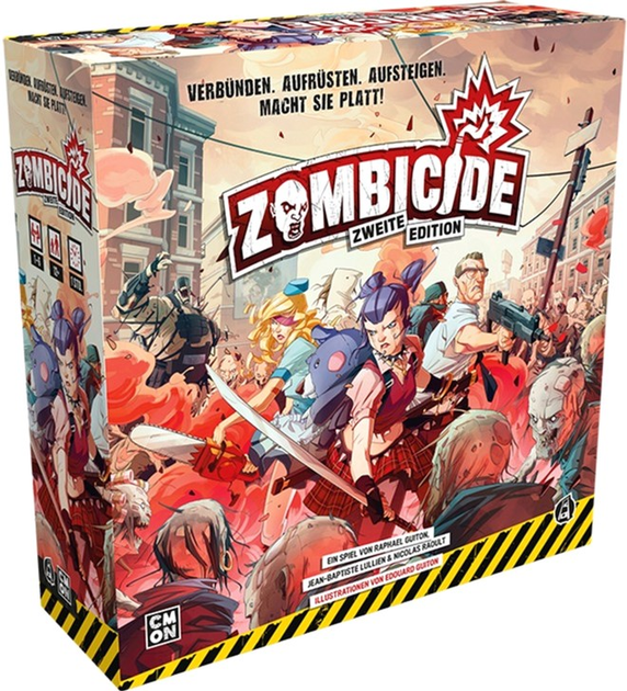 Настільна гра Asmodee Zombicide 2nd Edition (4015566601857) - зображення 1