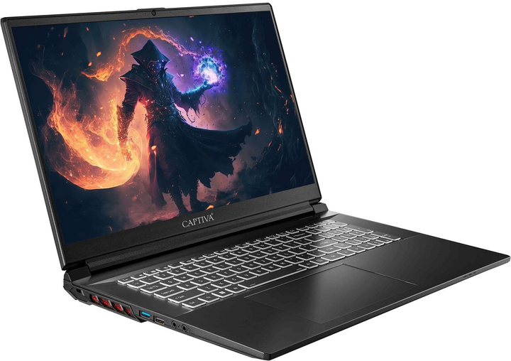 Ноутбук 17.3" Captiva Advanced I75-910G1CH Gaming Intel Core i9-13900H RAM 64GB SSD 2TB GeForce RTX 4050 Win11 Металевий корпус - зображення 2